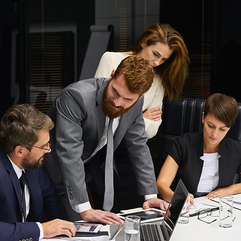 team of buiness advisors